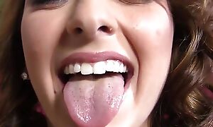 21yo POV babe alongside intercession jugs sucking with the addition of riding dick