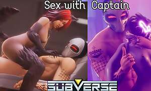 Subverse - coition take the Captain- Director coition scenes - 3D hentai game - update v0.7 - coition positions - Director coition