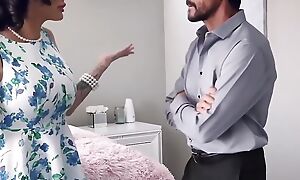 FamilyStrokes - Well-endowed Stepmom Pounds Disobedient Stepdaughter While StepDaddy Drills Their way Milf Twat