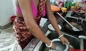 Sky Sexy Saree Indian Wife Fuck with regard to kitchen in devar ke saath