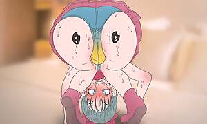 Piplup On The Seat of Bulma !Pokemon and awfulness ball anime Hentai ( Cartoon 2d coitus )porn