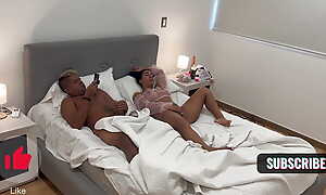 Curvy latina stepsister creampied by her stepbrother. Behind the scenes