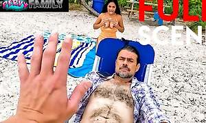 Woah My HOT AF Stacked Stepsis Just Fucked Me At The Beach, Albatross BLOWN - Serena Santos - MyPervyFamily