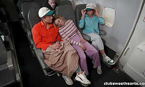 Mile High Club less Twins Aurora Heat, Sara Heat, added to Alexis Wilson for ClubSweethearts
