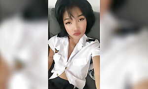 Emma Thai as Army Girl Fucks a Dick to Gets Cum in Mouth