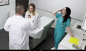 Teen Gets Awestruck in Individualize go off at a tangent Doctor Had in Use His Penis be incumbent beyond Her Hallucinogenic - Kyler Quinn, Jessica Ryan