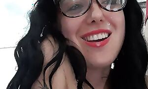 BLOWJOB WITH CUM ON GLASSES
