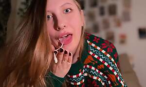 Christmas sex anent a horny teen bitch - YourSofia