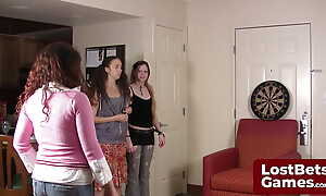 Strip Darts with Lily Julie and Elizabeth