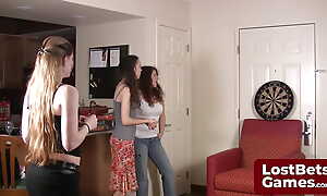 Strip Darts with Lily Julie and Elizabeth